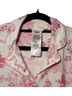 LoveShackFancy Floral Pink 3/4 Sleeve Button-Down Shirt Size XS - photo 2