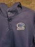 No Comment 100% Polyester Blue Sweatshirt Size XL - photo 4