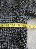 Betsey Johnson Floral Checkered-gingham Black White Coat Size M - photo 6