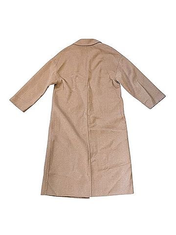 Reiss Double Breasted Wool Blend Coat Coat (view 2)