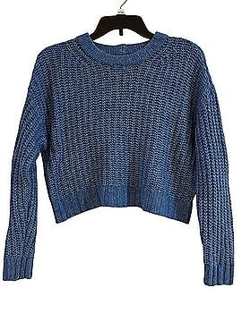 American Eagle Outfitters Chunky Knit Crewneck Sweater Pullover Sweater (view 1)