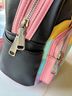 Loungefly Disney Mickey Mouse Pastel Rainbow Mini Backpack Backpack - photo 5