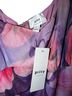 Privy Lavender Mesh Floral Sleeveless Maternity Midi Cocktail Dress - photo 3