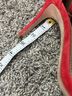 Tory Burch 100% Suede Orange Pink Heels Size 10 1/2 - photo 5