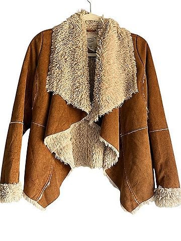 American Rag Suede-Look Teddy Jacket Jacket (view 1)