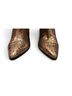 Schutz 100% Leather Animal Print Snake Print Gold Schutz Boots Size 7 1/2 - photo 5