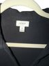 J.Crew Black Short Sleeve Button-Down Shirt Size M - photo 2