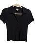 J.Crew Black Short Sleeve Button-Down Shirt Size M - photo 1