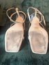 Coach Metallic Silver Espadrille Strappy Sandals Sandals - photo 3
