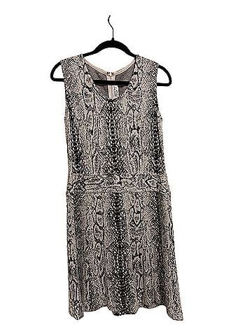 St. John Snake Print Wool Knit Dress Casual Dress (view 1)