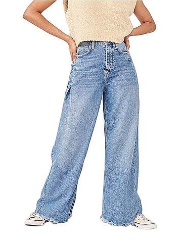 Free People Old West Slouchy Jeans (view 1)
