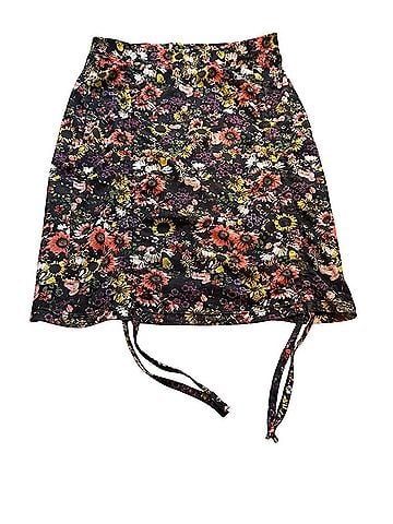 Noisy May Judith High Waisted Ruched Skirt Casual Skirt (view 2)