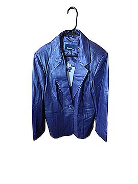 Denim & Co Leather Jacket (view 1)
