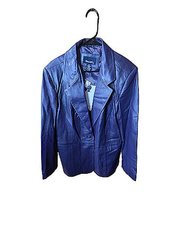 Denim & Co Leather Jacket (view 1)