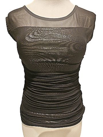 Bebe Short Sleeve Blouse (view 1)