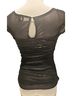 Bebe Black Short Sleeve Blouse Size XXS - photo 2