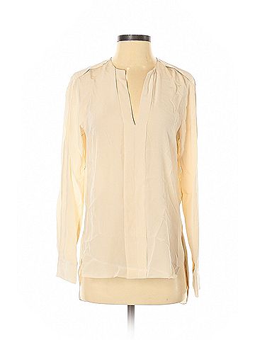 BCBGMAXAZRIA Bcbgmaxazria Long Sleeve Silk Top (view 1)