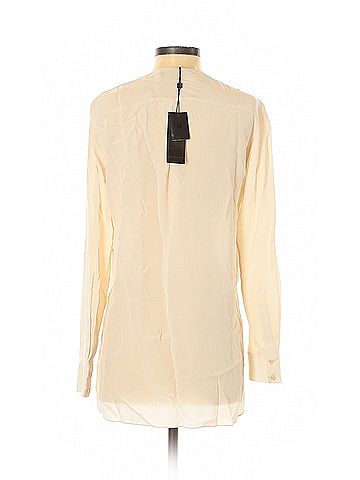BCBGMAXAZRIA Bcbgmaxazria Long Sleeve Silk Top (view 2)