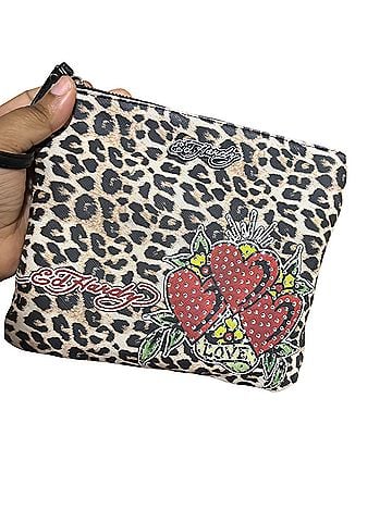 Ed Hardy Leather Wristlet (view 1)