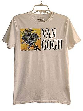 Chemistry Van Gogh Floral Graphic Tee T-Shirt (view 1)