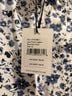 Ampersand Ave Floral White Blue Sweatpants Size XL - photo 3