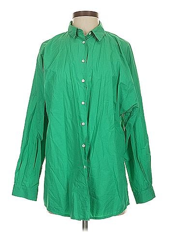 Maje Maje 3/4 Sleeve Button Down Shirt (view 1)