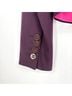 Adrienne Vittadini 100% Wool 60% Acetate 40% Viscose Solid Purple Jacket Size 2 - photo 5