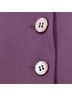 Adrienne Vittadini 100% Wool 60% Acetate 40% Viscose Solid Purple Jacket Size 2 - photo 13
