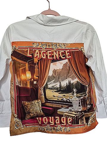 L'Agence Voyage Long Sleeve T-Shirt (view 2)