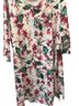 Roaman's Floral Multi Color Long Sleeve Blouse Size 3X - photo 2