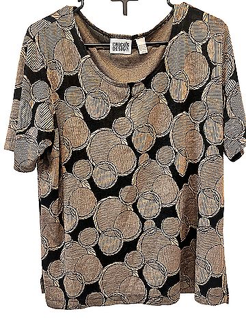 Chico's Design Short Sleeve Blouse (view 2)