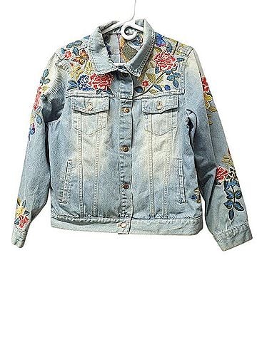 Johnny Was Denim Jacket (view 1)