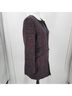 Pendleton 49% Acrylic 27% Wool 24% Polyester 100% Polyester Tweed Black Red Blazer Size 10 - photo 3