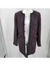 Pendleton 49% Acrylic 27% Wool 24% Polyester 100% Polyester Tweed Black Red Blazer Size 10 - photo 5