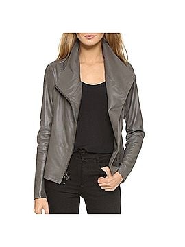 Vince. Scuba Leather Jacket (view 1)