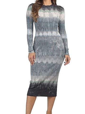 Young Fabulous & Broke Midnight Galaxy Casual Dress (view 1)