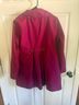 Lands' End 100% Polyester 100% Polyester Pink Jacket Size M - photo 3