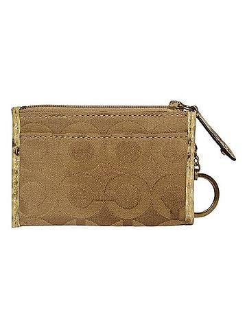 Coach Mini Skinny ID Case Key Pouch Makeup Bag (view 2)