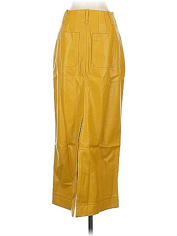 Maeve Maeve Faux Leather Skirt (view 2)