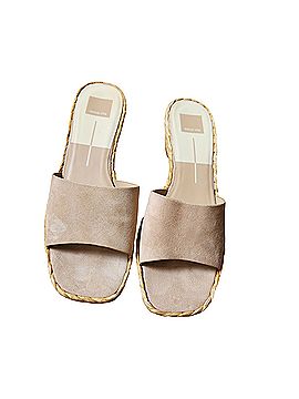 Dolce Vita suede rafia suede Sandals (view 1)