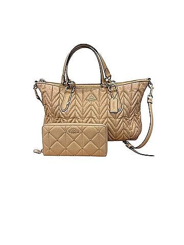 Coach Leather Satchel (view 1)