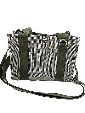 Lululemon Athletica Two-Tone Canvas Mini Tote Bag Tote (view 1)