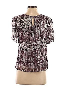 Velvet Short Sleeve Blouse (view 2)