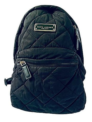 Marc Jacobs Quilted Nylon School Backpack Backpack (view 1)