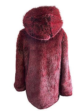 LPA Hoodie Faux Fur Jacket (view 2)