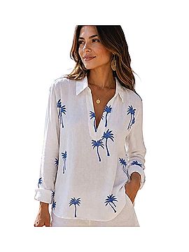 Calypso St. Barth Long Sleeve Button-Down Shirt (view 1)
