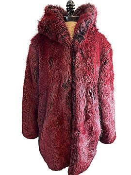LPA Hoodie Faux Fur Jacket (view 1)