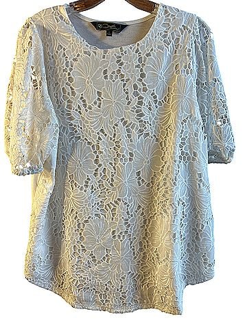 Diane Gilman Short Sleeve Blouse (view 1)