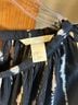 H&M 100% Polyester Stripes Black White Blouse Size 12 - photo 3