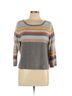 Moth Stripes Gray Moth Wool Pullover Sweater Size L - photo 1
